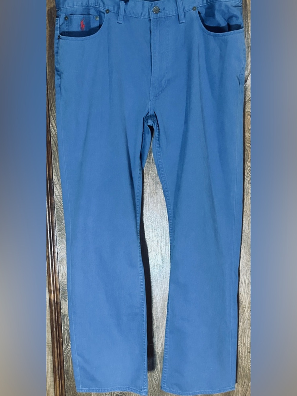 Polo Ralph Lauren Blue Twill Pant 38x32 NWT Straight Fit